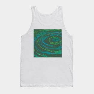 Coiled Greens & Blues Tank Top